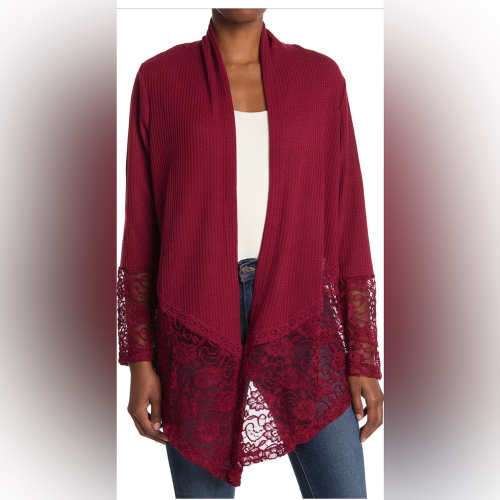 Crochet lace duster. Never worn